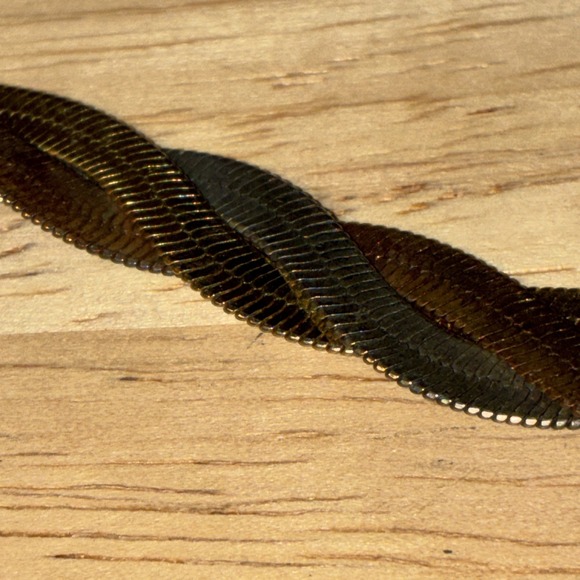 Premier Design Multicolor Twisted Herringbone Bracelet Magnetic Closure - Picture 6 of 7